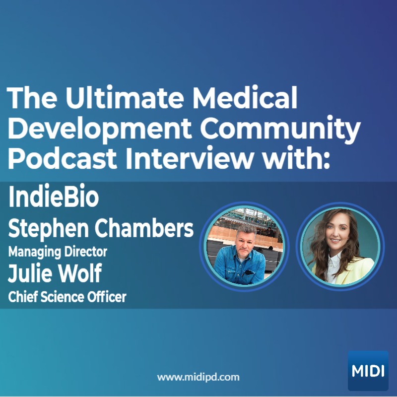 IndieBio MedTech & Biotech Development Community Executive Summary}